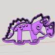 tricer.png Triceratops dino cutter