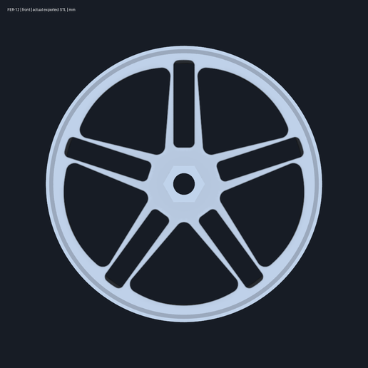 Ferrari Enzo original BBS RD181 decorative reconstruction