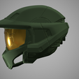 MC_3.png Printable Halo Master Chief Helmet