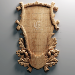 A.png Trophy Mounting Plaque V2 - 3D STL Files for CNC