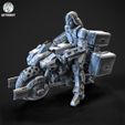 VR-041H_PB_100mm_02.jpg Blade Hurricane Pilot and Bike (100mm and 32mm Approx Height)