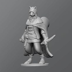 a1f4fd0aadca6cac28c7b0ef7d50c95d_display_large.jpg Free STL file Squirrel assassin・3D print design to download