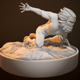 screenshot035.png Attack On Titans - Jaw Figurine 3D print model