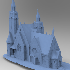 untitled.3463.png Fichier OBJ Église de style ukrainien 4・Modèle à télécharger et à imprimer en 3D