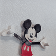 Mickey-1.png Mickey Mouse phone holder. Wall or car