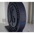 4cc4c1407597ec92df3ebccbf0f0b907_preview_featured.jpg Free STL file Wounded Warrior Logo with Stand for Memorial Day・3D printing design to download