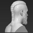 9.jpg Ragnar Lothbrook Vikings bust 3D printing ready stl obj