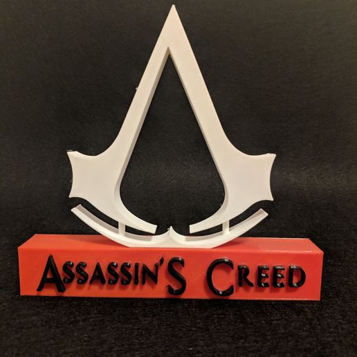 Download STL file Assassins creed logo • 3D printing template ・ Cults