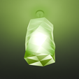 lamp-shade-hexagonal-twirl-cylinder-06.png Ceiling Light Shade - Hexagonal Twirl Cylinder Lamp Sheld