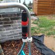 1 . , : ae Gardena Supporto per irrigatori per carrello portagomma CleverRoll M