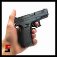 Springfield-Armory-XD-3D-MODEL-1.jpg Pistol Springfield Armory XD Prop practice fake training gun