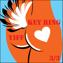 dezeeze.png Yiff Keychain 3/3