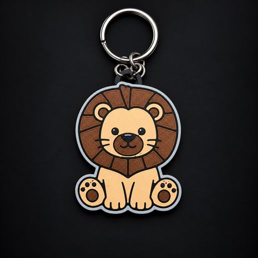 Baby Lion Keychain! 🐾✨