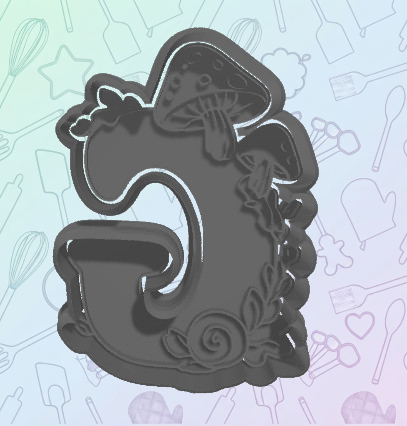 Halloween Alphabet G Cookie Cutter