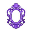 Baroque Oval Frames 2.stl 27 Mega Bundle Baroque & Classic Photo Frames - 3D Models STL/OBJ for CNC & 3D Print