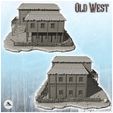 3.jpg Large western hotel with central balcony and floor (+ props) (24) - Cowboy USA America ACW American Civil War History Historical