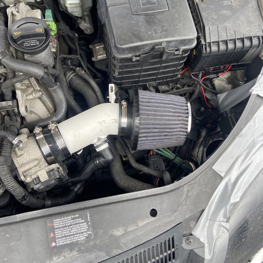 🥶 (NO MAF) MK5/MK6 VW 2.5/07K Engine Cold Air Intake・ STL File for 3D ...
