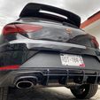 IMG_0207.jpg SEAT Leon CUPRA Typ5F Rear Diffuser ROART ENGINEERING style