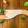 brio_train_track_single_to_double_3.jpg Train Track - Single to Double Track Switches - Compatible with BRIO and Others