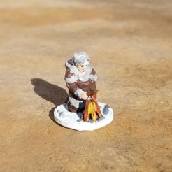 IA Firetender Elder.jpg STL file Ice Age Firetender Elder・3D print design to download