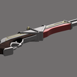 6.png Arcane: League of Legends -  Caitlyn's rifle 3D model