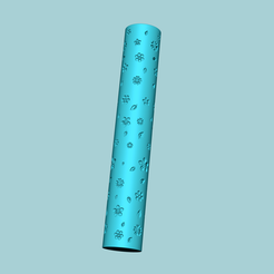 c1.png STL file Texture Roll 03 - Flower Negative - Decoration Maker・3D printer design to download