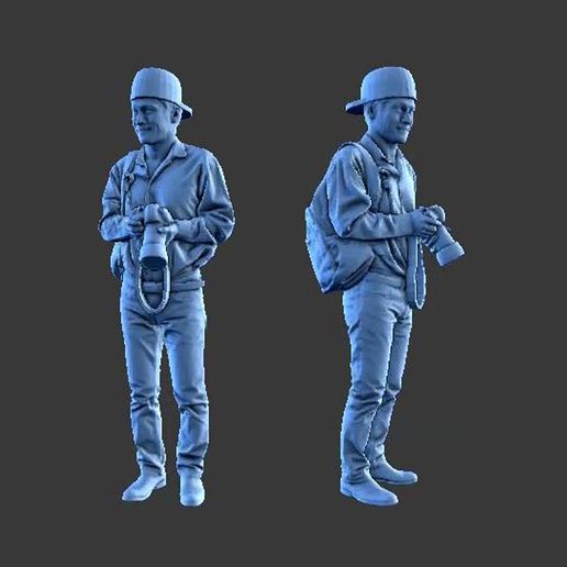CHARACTER MAN FIGURE A85 3D model
