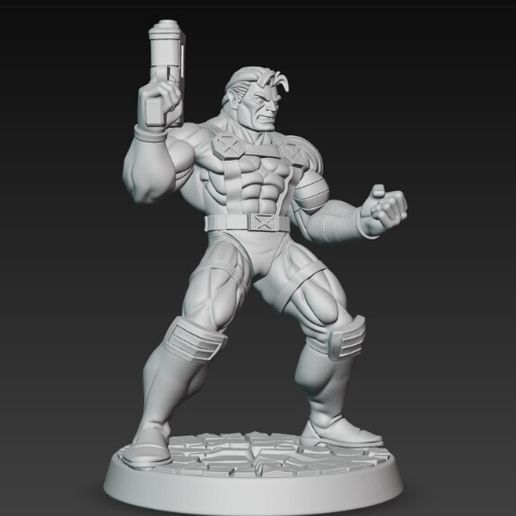 🔌 Cable marvel vs capcom, Marvel Comics / D&D Miniature・ STL File for ...