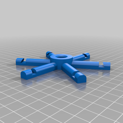 Rotating_key_hanger.png Fichier STL gratuit Cintre rotatif・Objet imprimable en 3D à télécharger, vikrama
