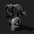 IMG_1257.png Bottom Mount Turbo for B Series Engine Model