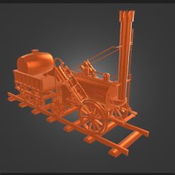 IMG_20220920_115142.jpg STL file "Rocket" locomotive・3D printable model to download, luckyzuck