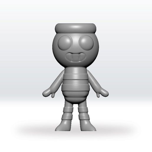 0-1.jpg Finn 3D Modèle STL Dandys World Fichier STL Modèle 3D Fanart