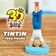 2.jpg TinTin 3d  model 3D printing-ready yoga figure