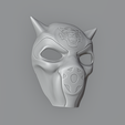 .7.png Tiger Concept Face Cosplay Mask 3D print model