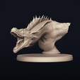 Game of Thrones - Drogon (4).png Bust: Dragon