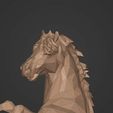 I15.jpg LowPoly Horse Figurine