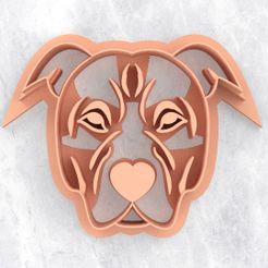 Untitled-Project-12.jpg Fichier STL COUPEURS DE PÂTE POLYMÈRE - DOGGO・Plan pour imprimante 3D à télécharger