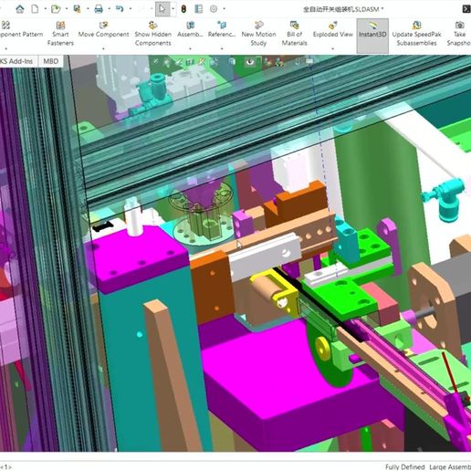 000017.jpg Fully Automatic Switch Assembly Machine 3D CAD Model