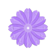 Flower.stl Flower clock