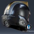 10005-3.jpg Helldivers 2 Helmet - Hero of the Federation - 3D Print Files
