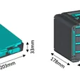 1000108225.webp Modular 3D-Printed Hardware Organizer with Labeled Drawer System