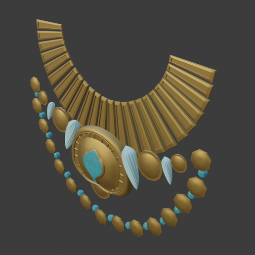 2.png Download STL file Morrigan Dragon Age necklace bracers • 3D printer model, Tophwei