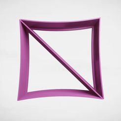 push-diseño.png Fichier STL Coupe-pain triangulaire・Design pour imprimante 3D à télécharger