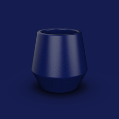 39f5586f-ff5a-4610-8ce9-c6111d358e7f.png 43rd Cylinder Pottery Geometric Planter Pot - V9 - Enma (Inches)