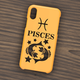 Case iphone X y XS Pisces5.png Case Iphone X/XS Pisces sign