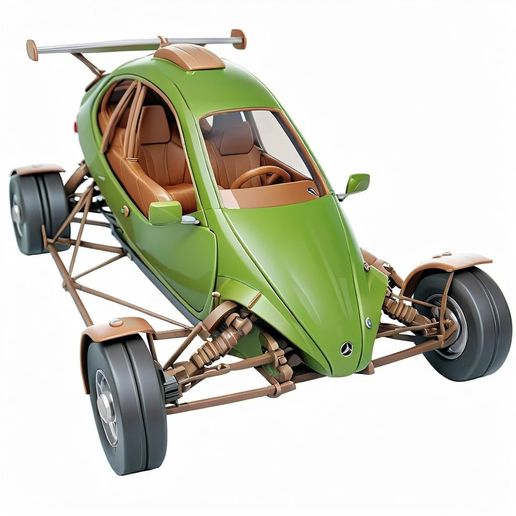 2016 Speed Car - STL Printable 3D model