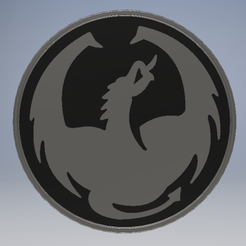 Autodesk-Inventor-Professional-2019-12_04_2022-5_38_40-p.-m.png STL file Dragon Alliance Lateral Logo Stamp for Calavera・Design to download and 3D print, ProtoFusion3D