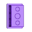 Interruptor simples com caixa 4x2.stl Single switch with 4x2 housing
