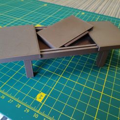IMG_20201220_110734_1.jpg STL file Dollhouse: Extendable table・3D printable model to download