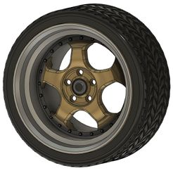 1.jpg STL file Wheel work meister s1・3D printing model to download
